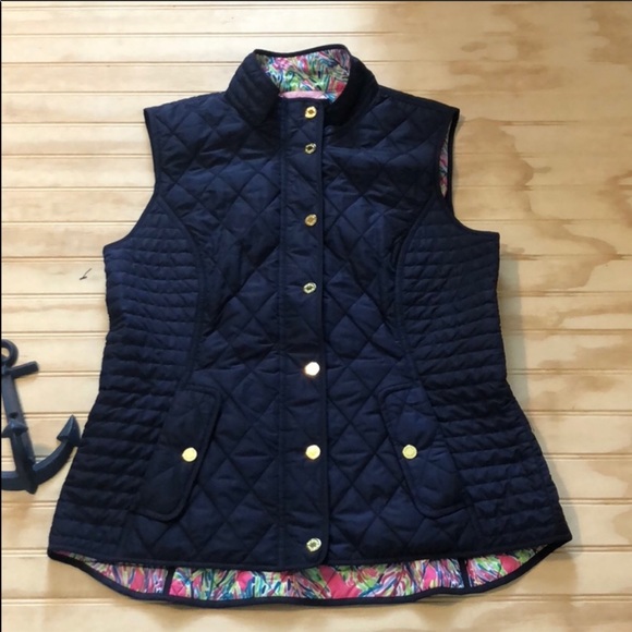 Lilly Pulitzer Blake Quilted Vest - Picture 4 of 7